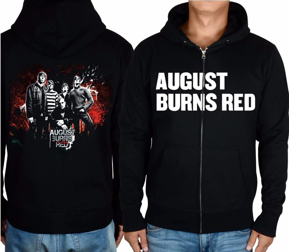 10 видов стилей August burn Red Band Cotton Music Rock мужской свитер в стиле хеви-метал флисовый