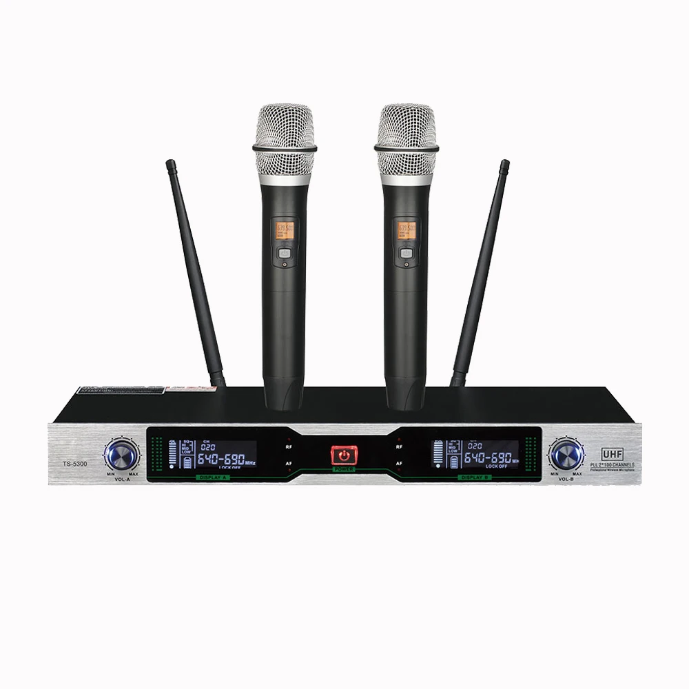 Новый высококачественный профессиональный ручной беспроводной микрофон UHF TS 5300