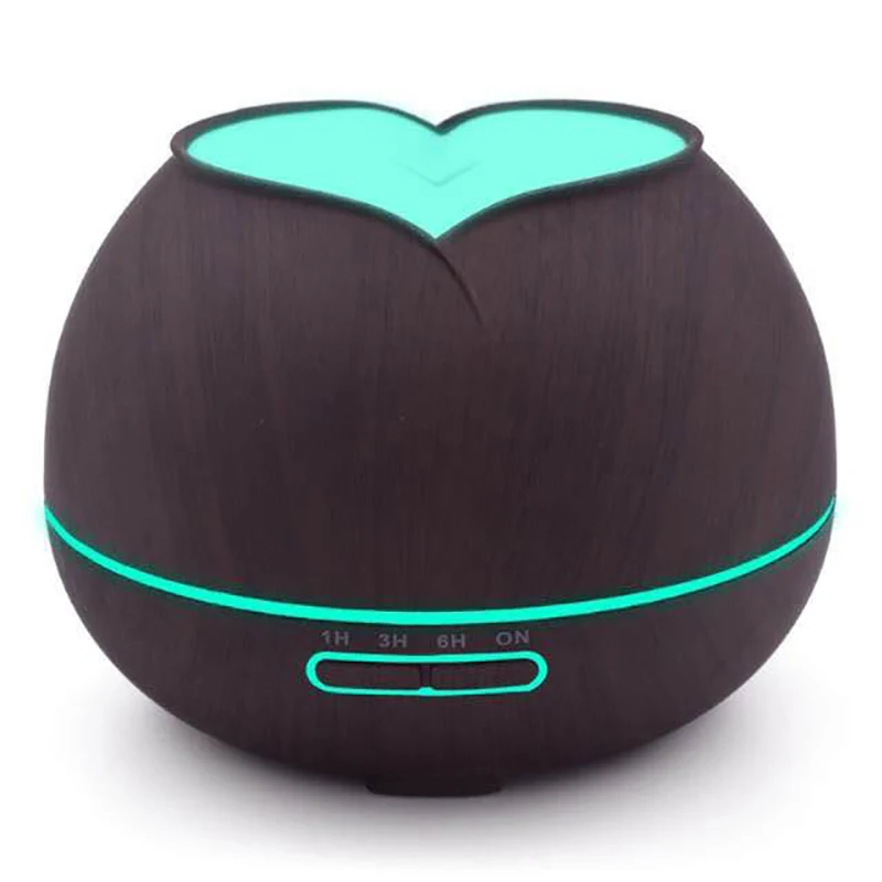 400ml Air Humidifier Essential Oil Diffuser Ultrasonic Cool Mist Maker Fogger with LED Aroma Lamp Electric Aromatherapy | Бытовая