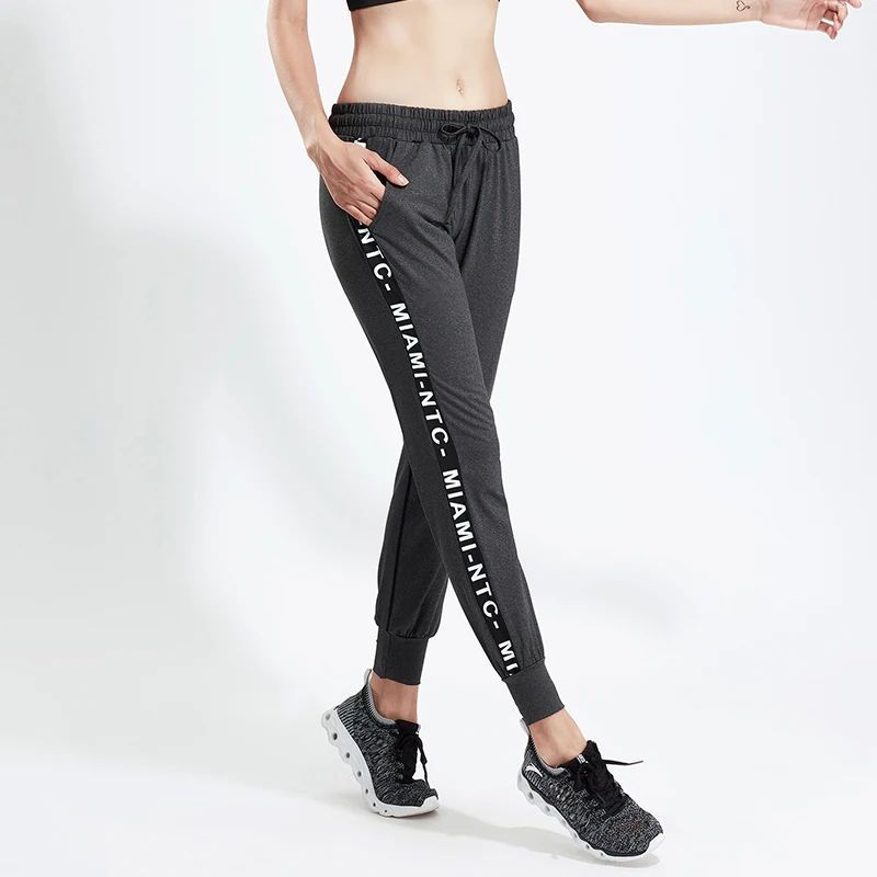 BESGO/спортивные Леггинсы для фитнеса и йоги с буквенным принтом