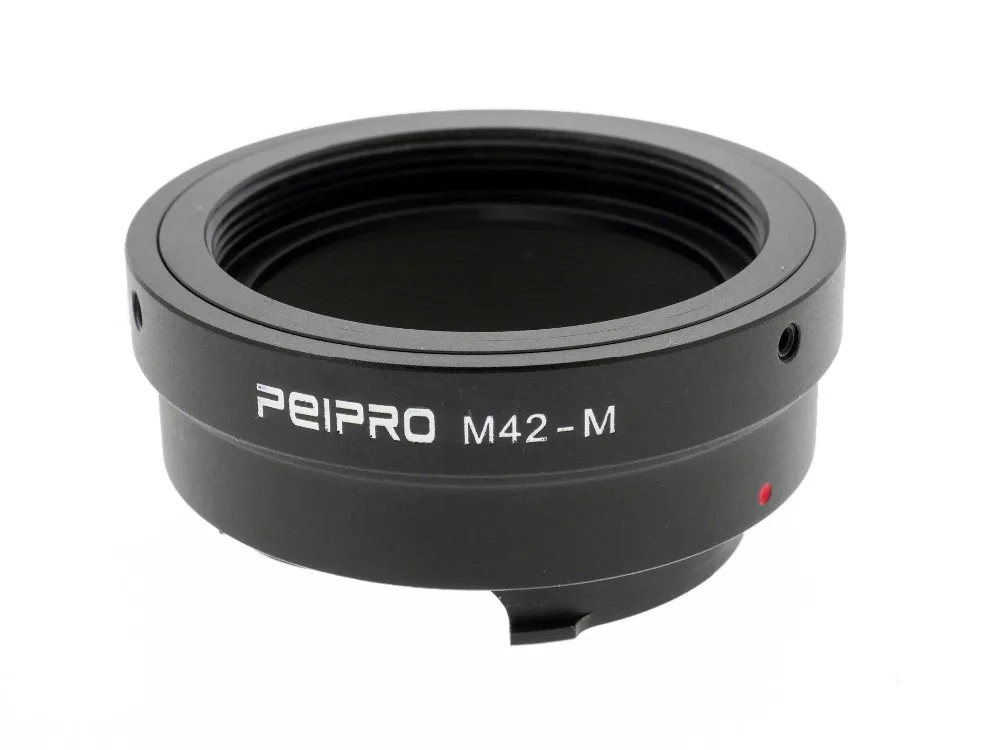 PEIPRO M42 M адаптер для объектива конвертер Leica mount камер|Адаптеры объектива| |
