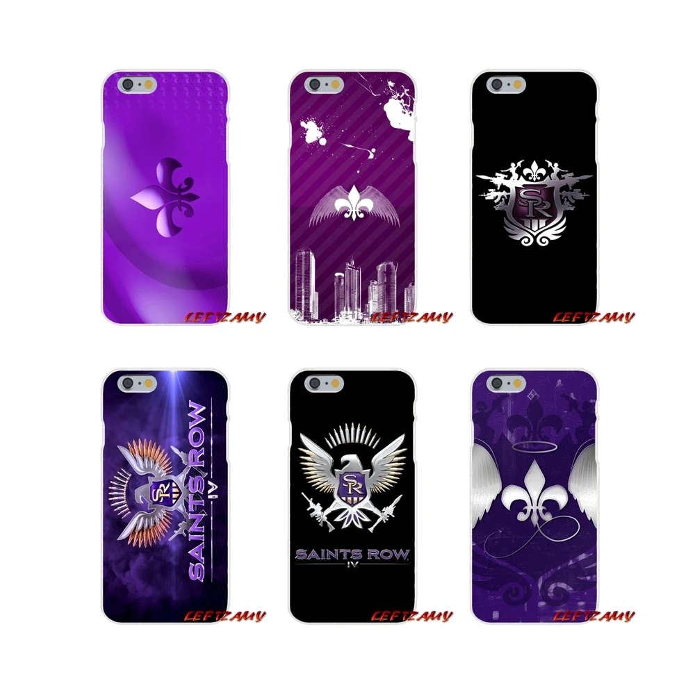 Для iPhone X XR XS MAX 4 4S 5 5S 5C SE 6 6S 7 8 Plus Аксессуары Игры Saints Row 3 чехлы для