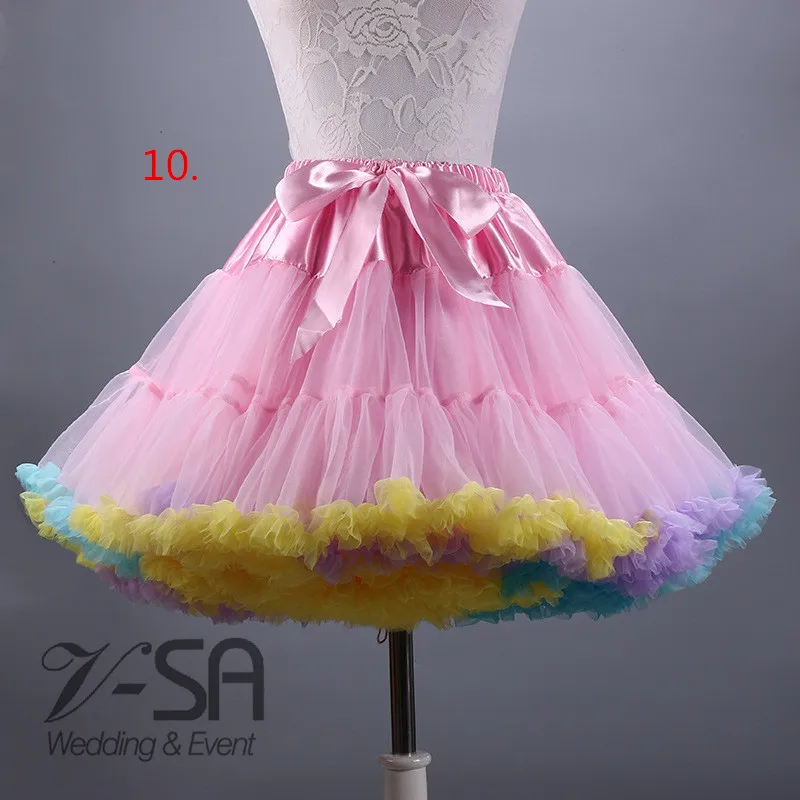 Wholesale Multi Color Short Petticoat Cheap Underskirt Jupon Rockabilly Soft Tulle Wedding Petticoats 2016 Accessories | Свадьбы и