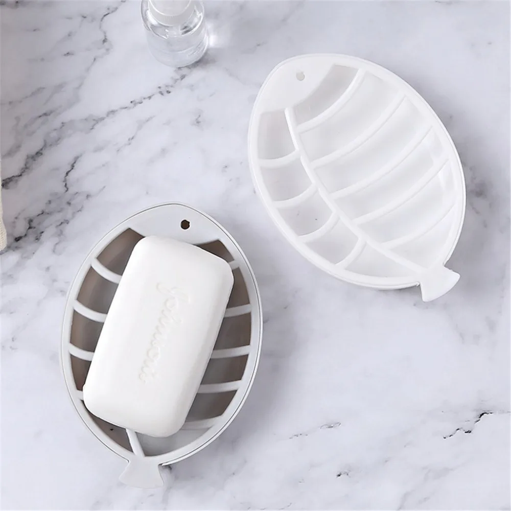 Коробочка для мыла в форме рыбы мыльница хранения тарелок держатель лотка