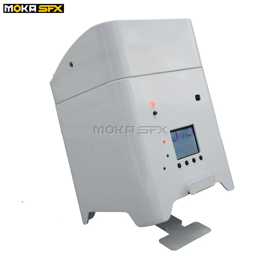 6*18 Вт RGBWA UV 6в1 светодиодный светильник Wi-Fi, DMX512 и пульт дистанционного управления, длинный рабочий светильник