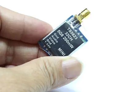 Boscam TS5823 5 8G 200mW 32CH FPV мини беспроводной av-передатчик модуль для | Игрушки и хобби
