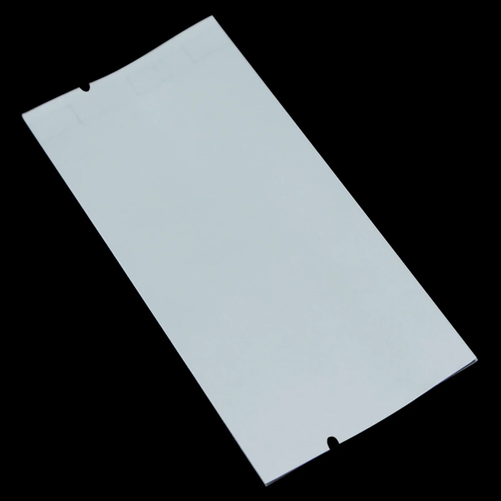 200 шт. белая крафт бумага алюминиевая фольга майларовый мешок открытая верхняя