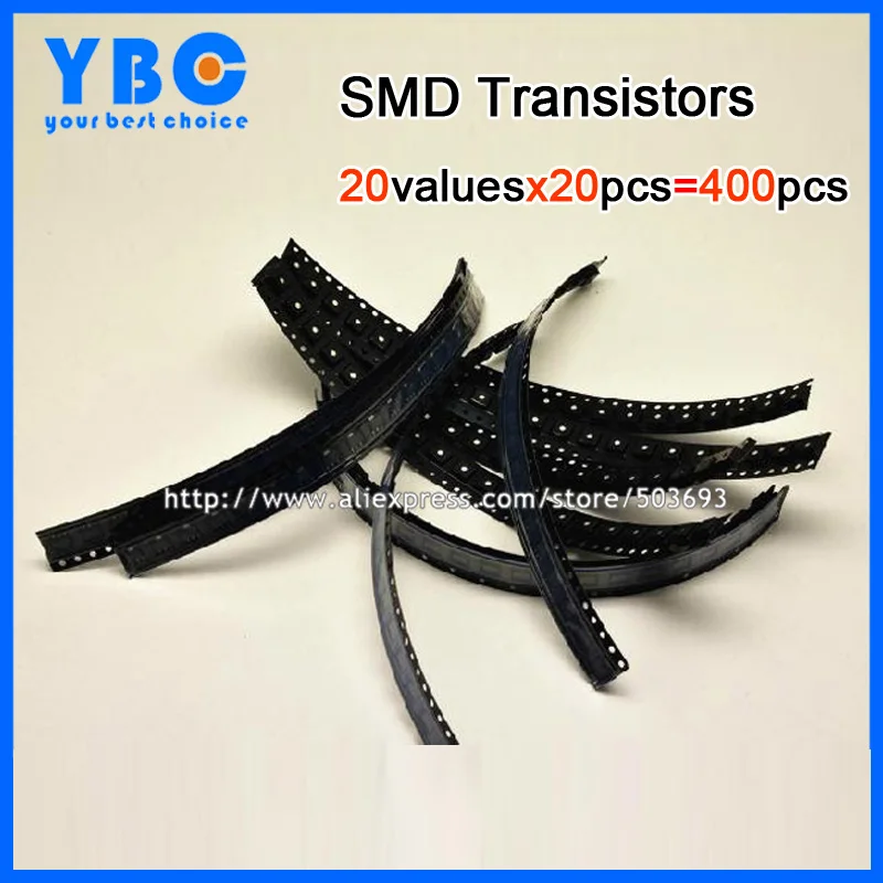 20valuesx20шт = 400 шт S9012 S9013 S9014 S9015 S9018 S8050 S8550 C1815 A1015 C945 A733 триодный транзистор Ассорти
