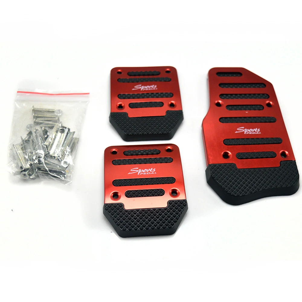 

Набор накладок на педаль тормоза, 3 шт., для автомобилей Toyota, Honda, BMW, Audi, Hyundai, VW, Kia