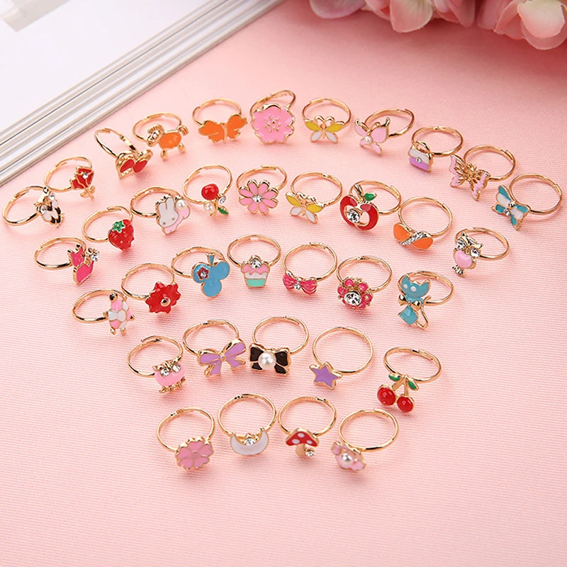 Забавные 36 штук игрушки кольца очень милые СПЕЦИАЛЬНЫЕ подарок на день рождения