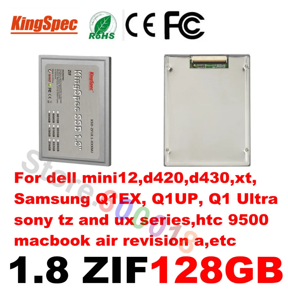 Kingspec 1 8 ssd ATA7 ZIF 2 CE hd SSD 64 Гб 128 ГБ твердотельный Накопитель 120 жесткий диск для SONY DELL