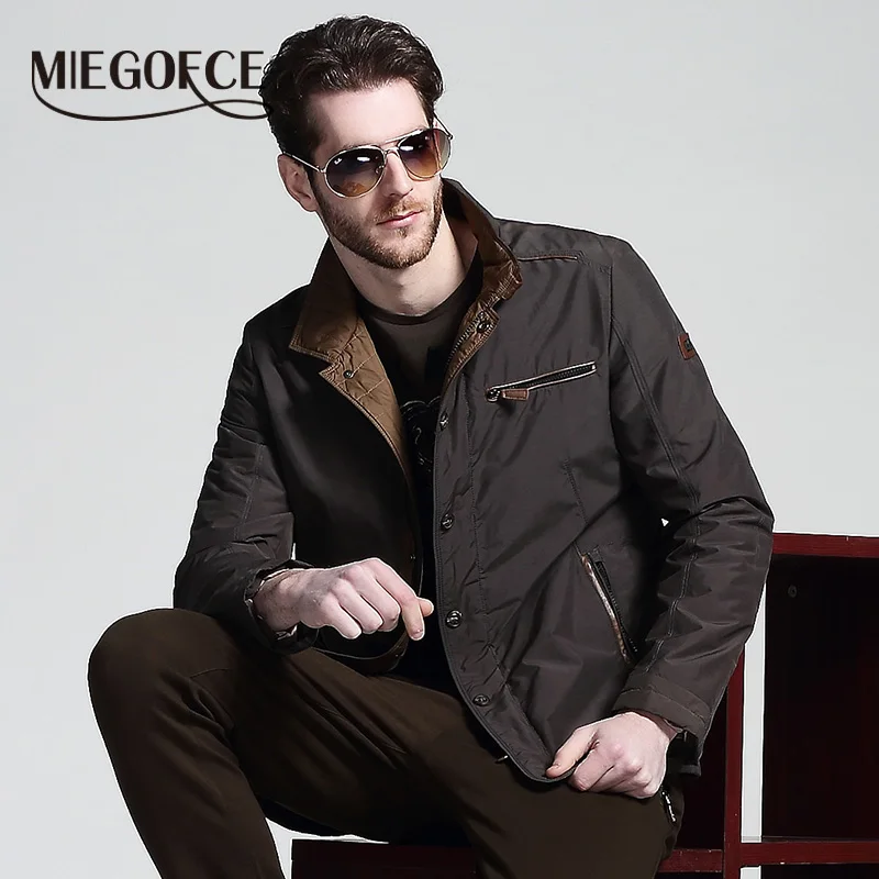 MIEGOFCE 2016 Spring New Collection of Men's Cotton Clothes for male Warm Windproof Jacket | Мужская одежда