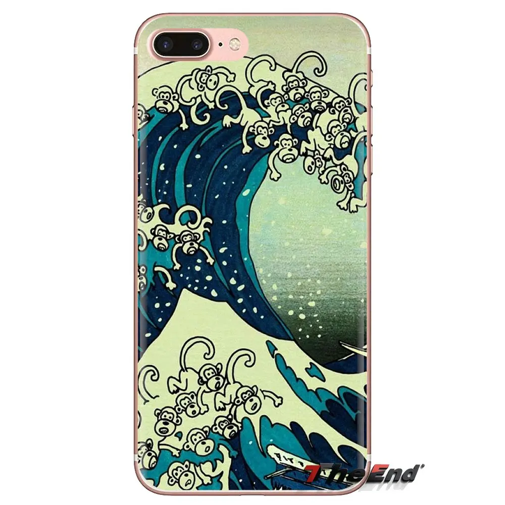 Для Xiao mi 4 5 5s 6 A1 A2 5X6X8 9 Lite SE Pro Max Mix 2 3 S чехол для телефона большая волна от Kanto pokemon |