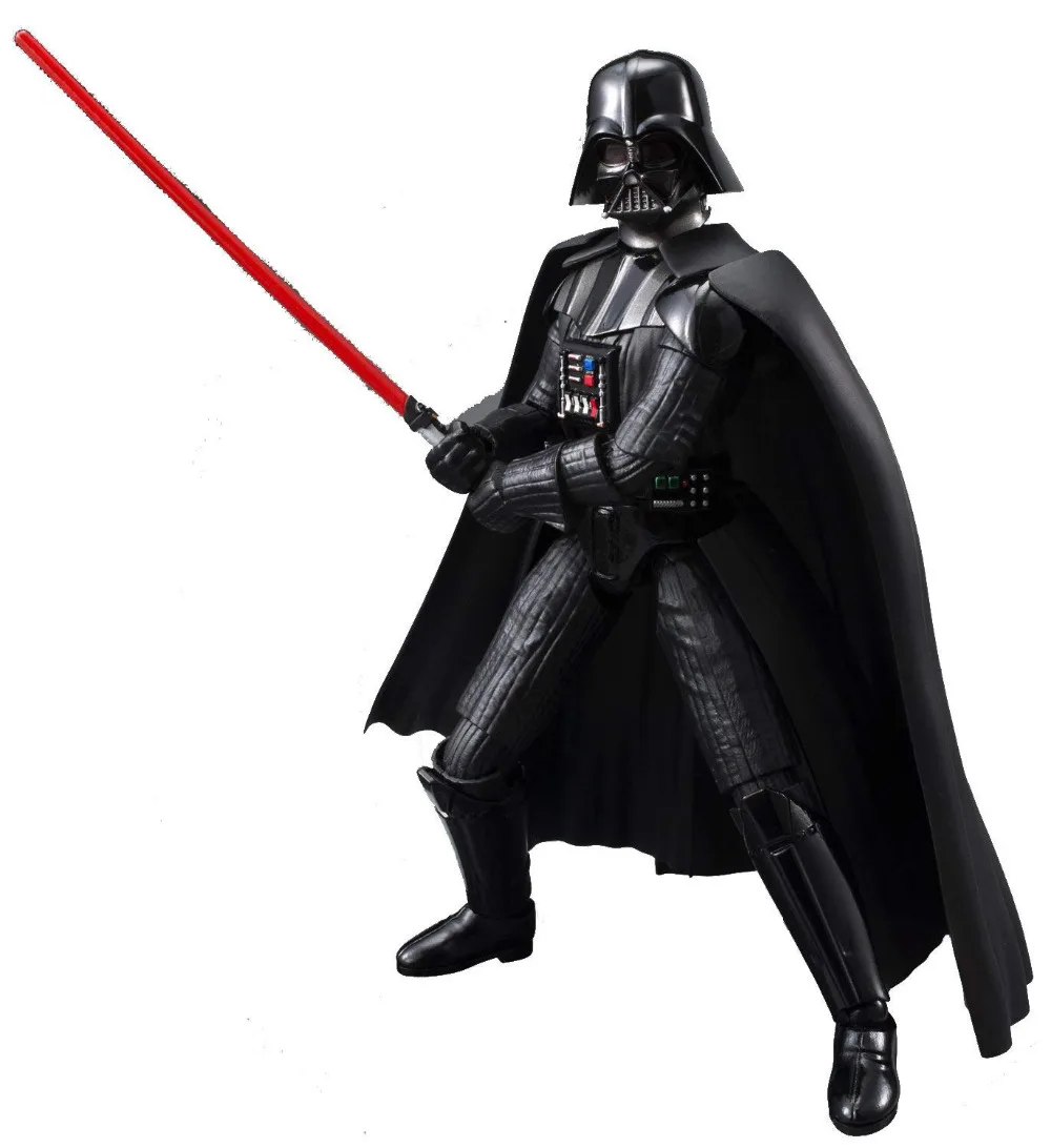 Оригинальные BANDAI Звездные войны персонаж линия 1/12 Scal Дарт Вейдер ПВХ фигурка