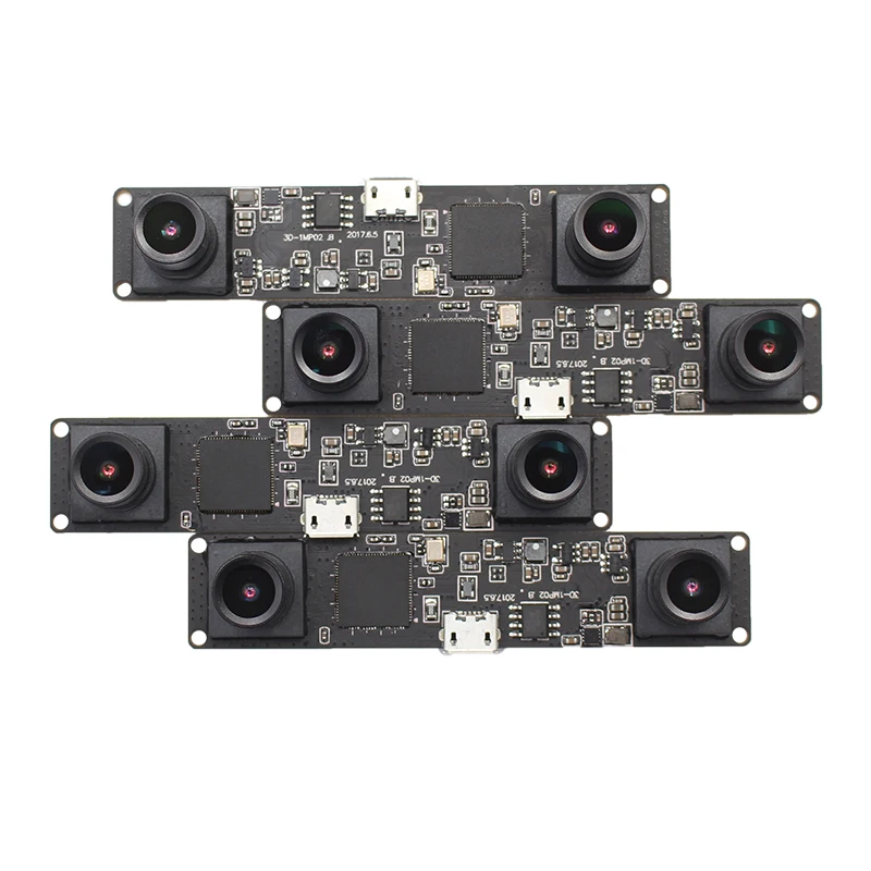 ELP 960P Synchronization USB camera module Dual lens OmniVision OV9750 CMOS Binocular Vision Camera for Windows Linux | Безопасность и