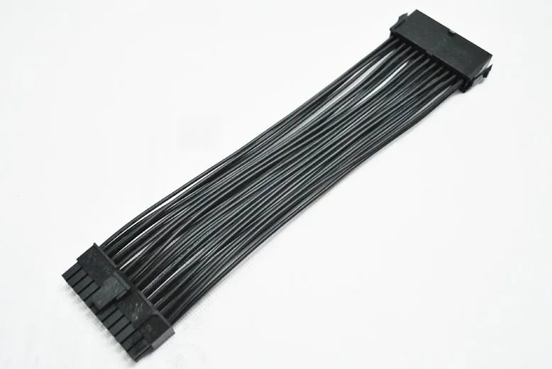 ПК DIY ATX материнская плата 24Pin блок питания удлинитель кабеля свинца 18AWG провода 20