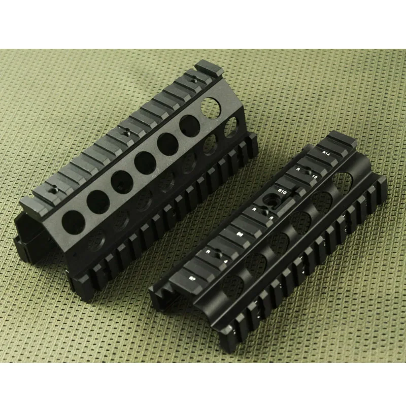 Тактическая направляющая M249 верхняя и нижняя направляющие для прицела система