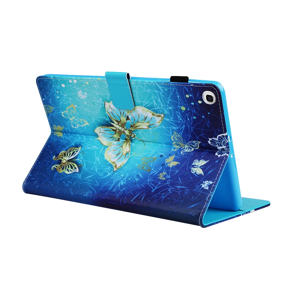 " планшет Funda Capa для samsung Galaxy Tab A8 SM-P200 P205 тонкий складной флип-чехол с подставкой из искусственной кожи чехол-бумажник