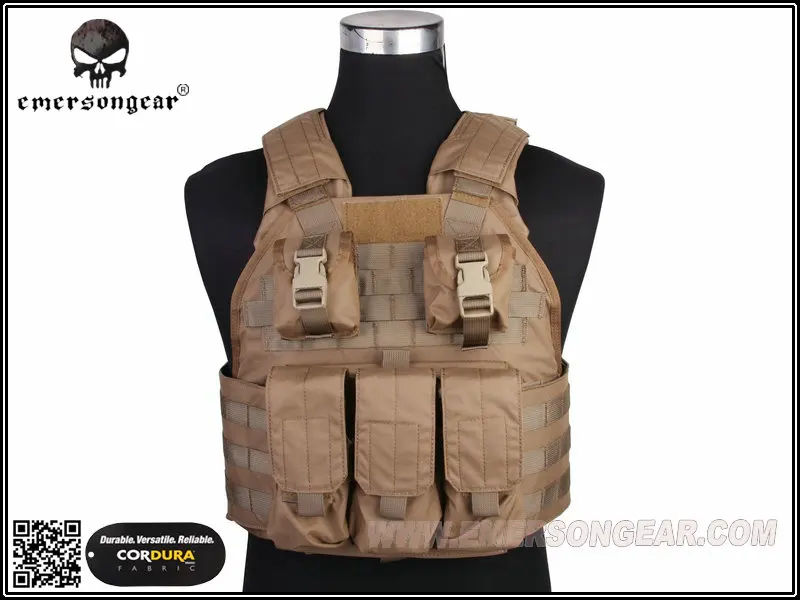 Emerson SPC Тактический жилет страйкбол Молл военный тактический Coyote коричневый