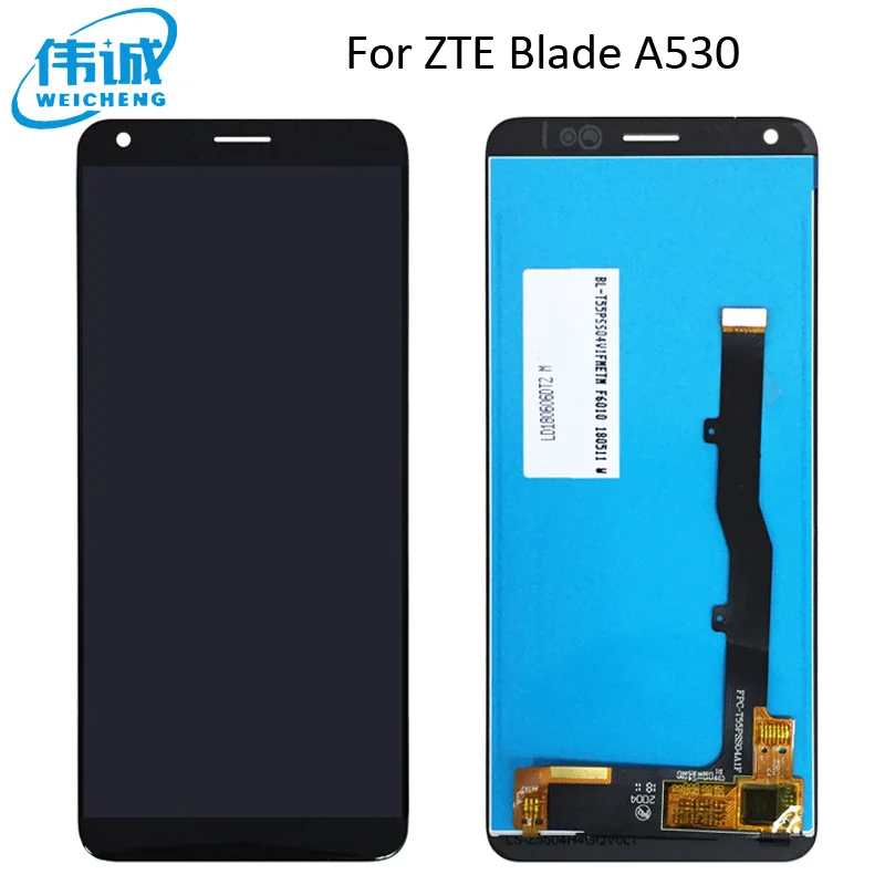 Для ZTE лезвие A530 ЖК-дисплей Дисплей кодирующий преобразователь сенсорного экрана