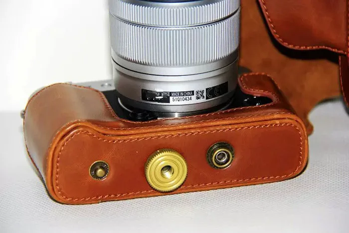 Ocotex PU кожаный чехол для Fujifilm Fuji X T10 XT10 18 55 мм 16 50mmmii XT20 XT 20 XT30 30 сумка камеры черный
