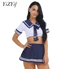 Лидер продаж, японский сексуальный аниме Hello Overwatch, карнавальный костюм для девочек, школьная форма для девочек, милый костюм моряка, JK Студенческая одежда для ролевых игр