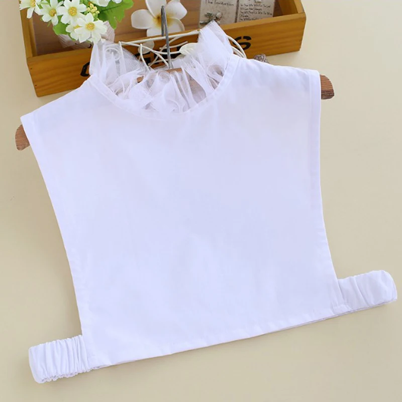 

Модный воротник-рубашка Дики из хлопка складной воротник-стойка накладной воротник для свитера сетчатый кружевной воротник в стиле принце...