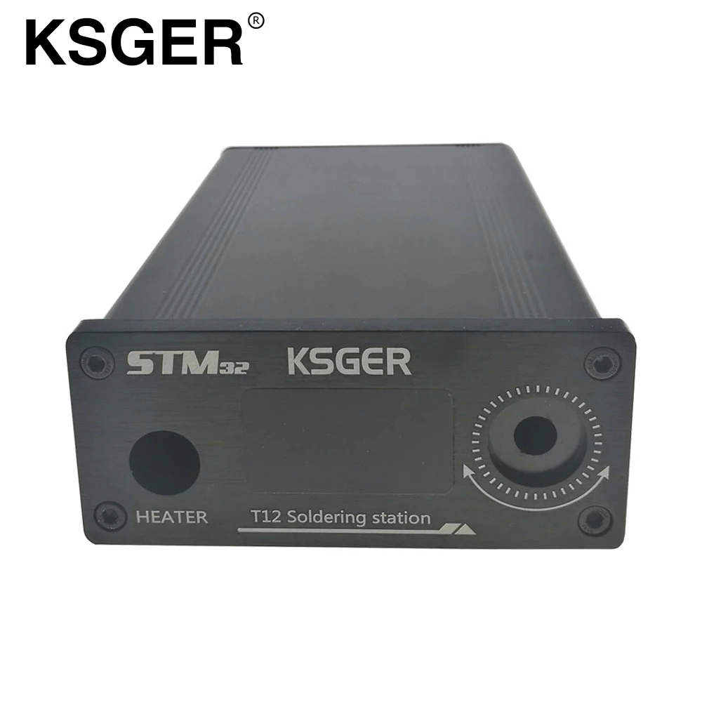 KSGER STM32 OLED T12 Цифровая Электрическая паяльная станция контроллер для наконечников