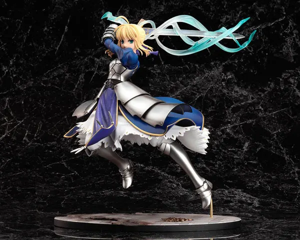 HKXZM Anime 25CM Fate Stay Night Saber Lily Excalibur PVC Figure Game Collectible Toy Brinquedos Model | Игрушки и хобби