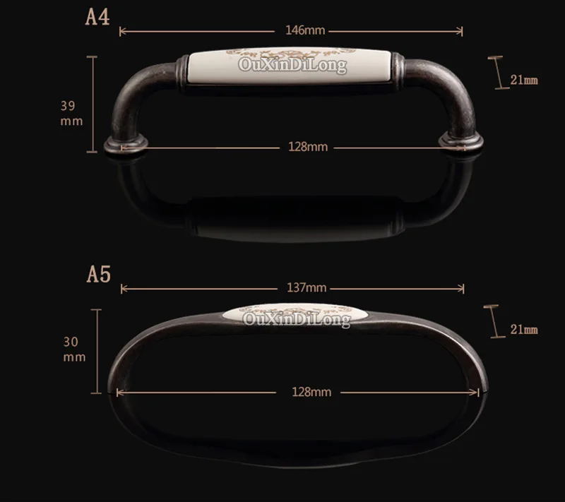 Новые ручки и для кухонной мебели с керамическим принтом 10 шт.|handles and knobs|cabinet pull