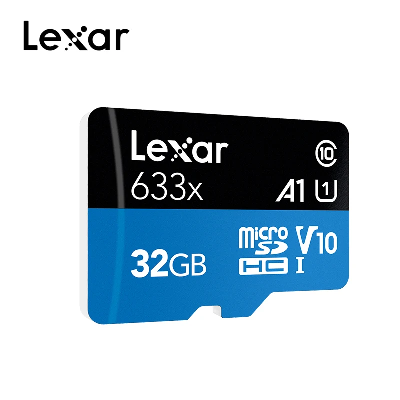 Карта памяти Lexar 633x32 ГБ Micro SD 32 высокая скорость до 95 м/с класс 10 633x оригинальная