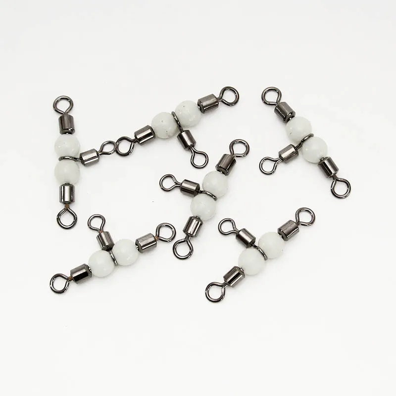 10 шт./партия рыболовный поворотный подшипник с жемчугом