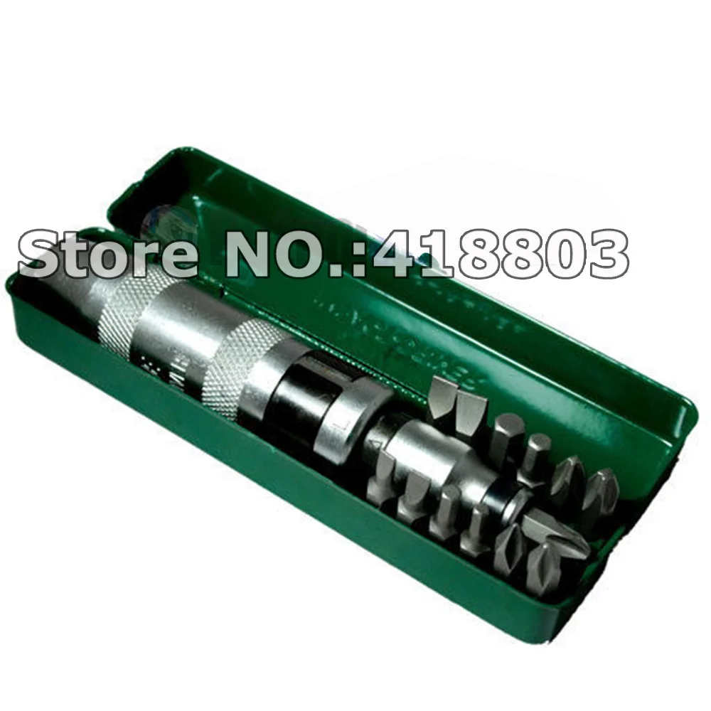 

13pcs Head Impact Screwdriver Set Screw Driver Tool S2 Material