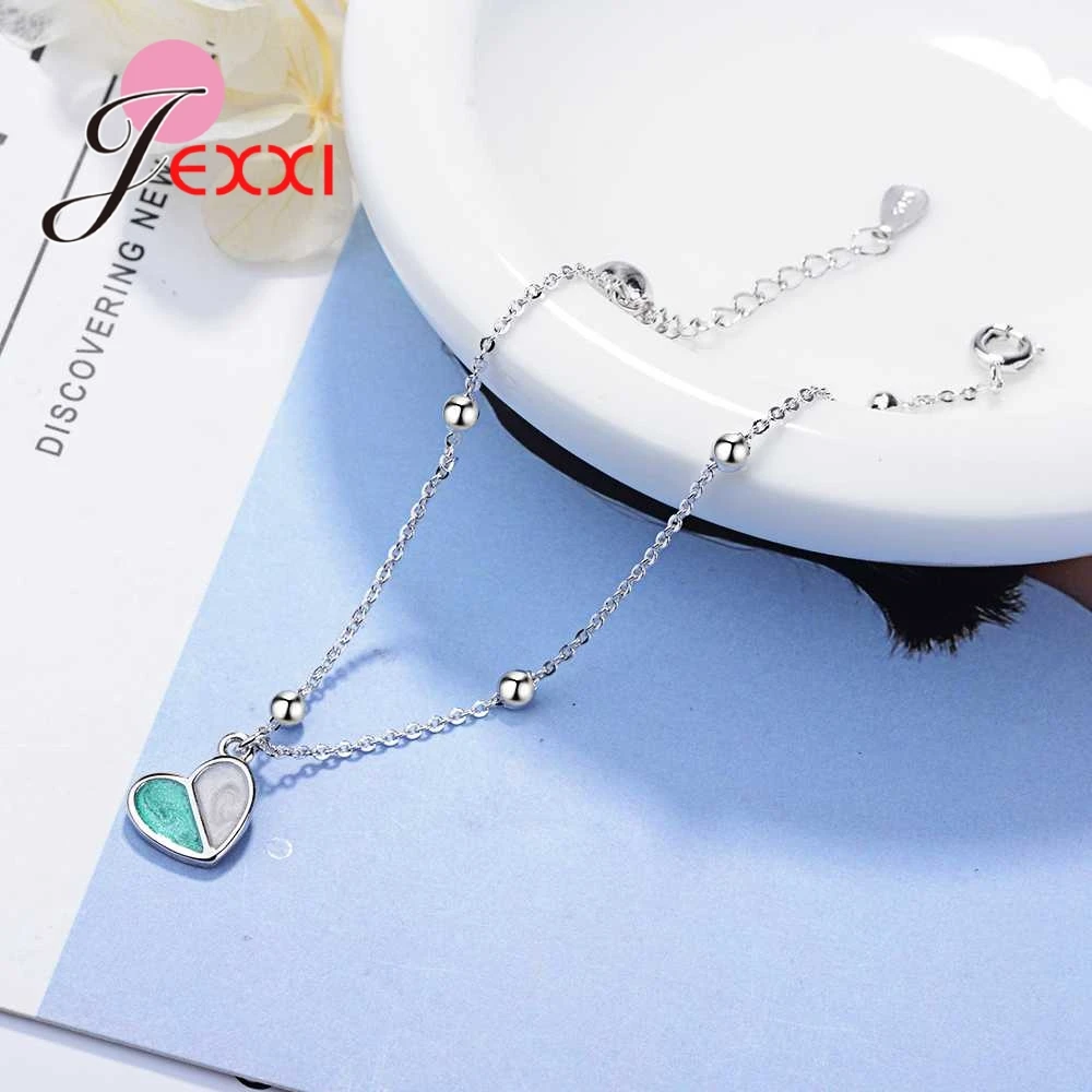 

Genuine Brand Big Promotion 925 Sterling Silver Blue Cubic Zirconia Star Shape Pendant Bracelet For Women Girl Birthday