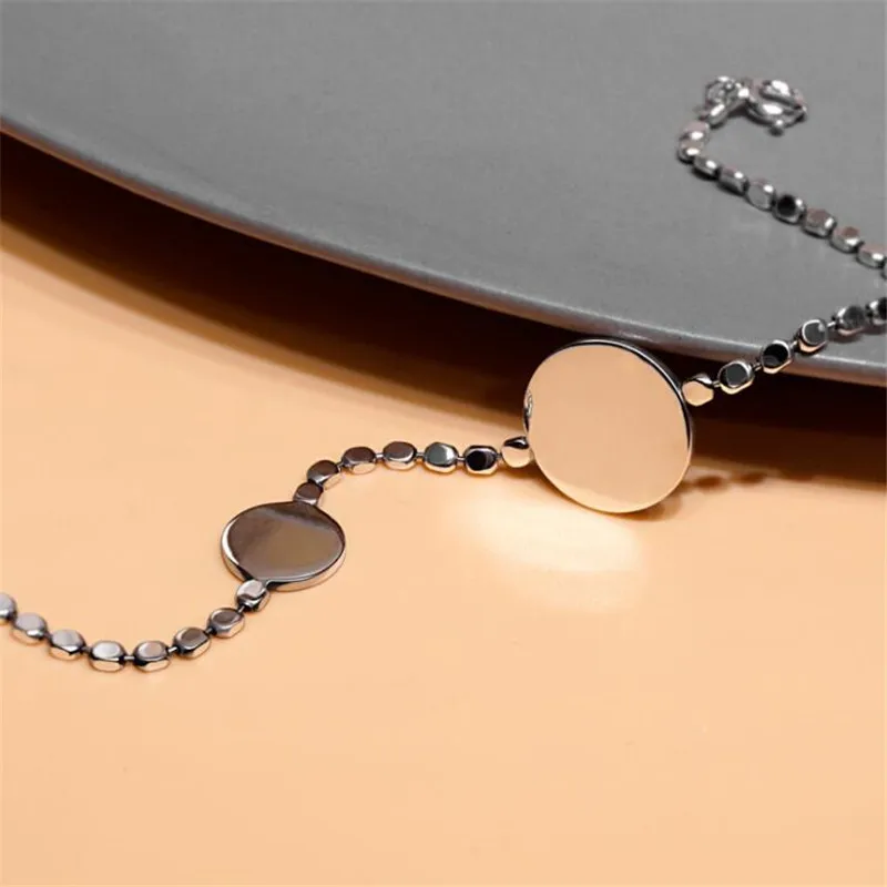 Ying Vahine лодыжки ювелирные изделия ножная цепочка браслет из стерлингового серебра 925 пробы браслет-цепочка на щиколотку на браслет на ногу