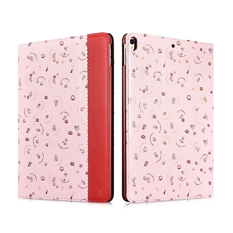 (Красный) XOOMZ бренд для iPad Pro 10 5 чехол PU кожаный Фолио свежие серии складной Стенд