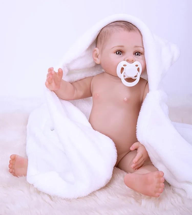 Куклы Reborn для ванной силиконовые виниловые куклы всего тела новорожденных