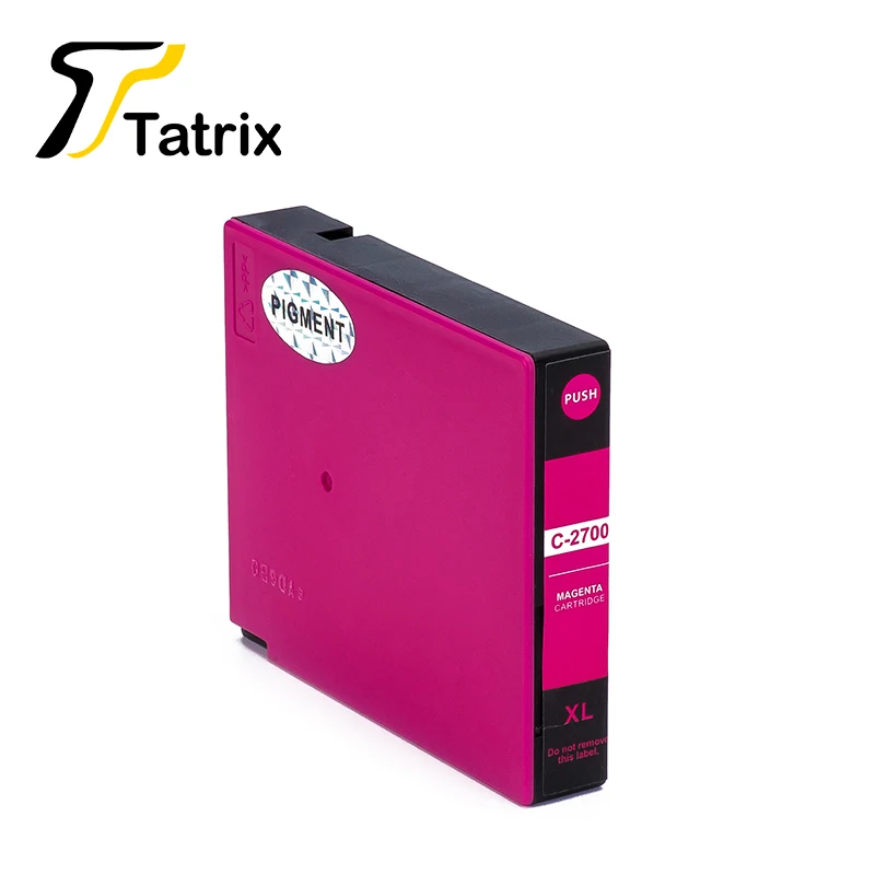 Совместимый чернильный картридж Tatrix PGI 2700 PGI2700 2700XL для струйного принтера Canon MAXIFY