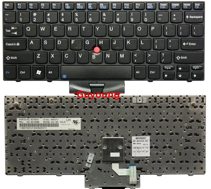 Клавиатура для ноутбука английской версии IBM Lenovo Thinkpad X100 X100E x120 X120E|Клавиатуры| |