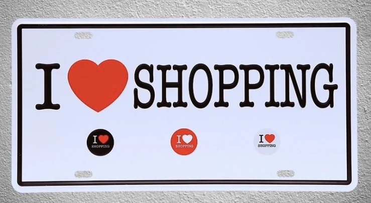1 шт. i love shopping black Friday money rich Store жестяные пластинки таблички знаки настенные для
