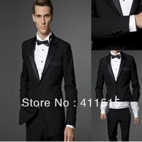 free shippingcheap made to measurecustom black wedding groom wear tuxedos men suitparty man evening vest suits