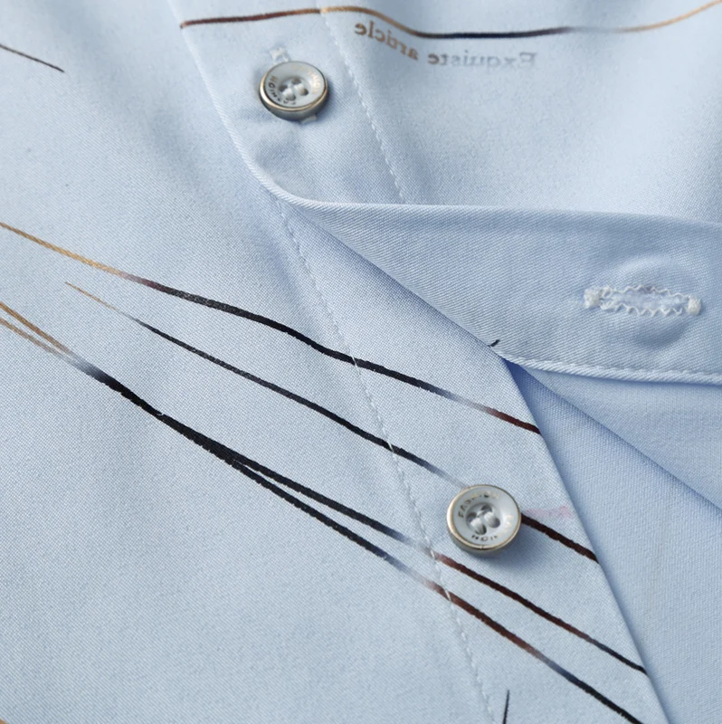 Мужские рубашки с коротким рукавом модные повседневные мужские летние