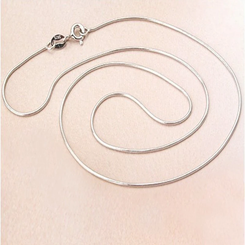 Женское Ожерелье-змейка из серебра 100% пробы 925 мм | Украшения и аксессуары