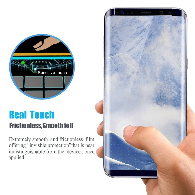 2 шт./лот Экран протекторы-3D изогнутые закаленное Стекло для samsung Galaxy S7 S7EDGE S8 S8Plus Note