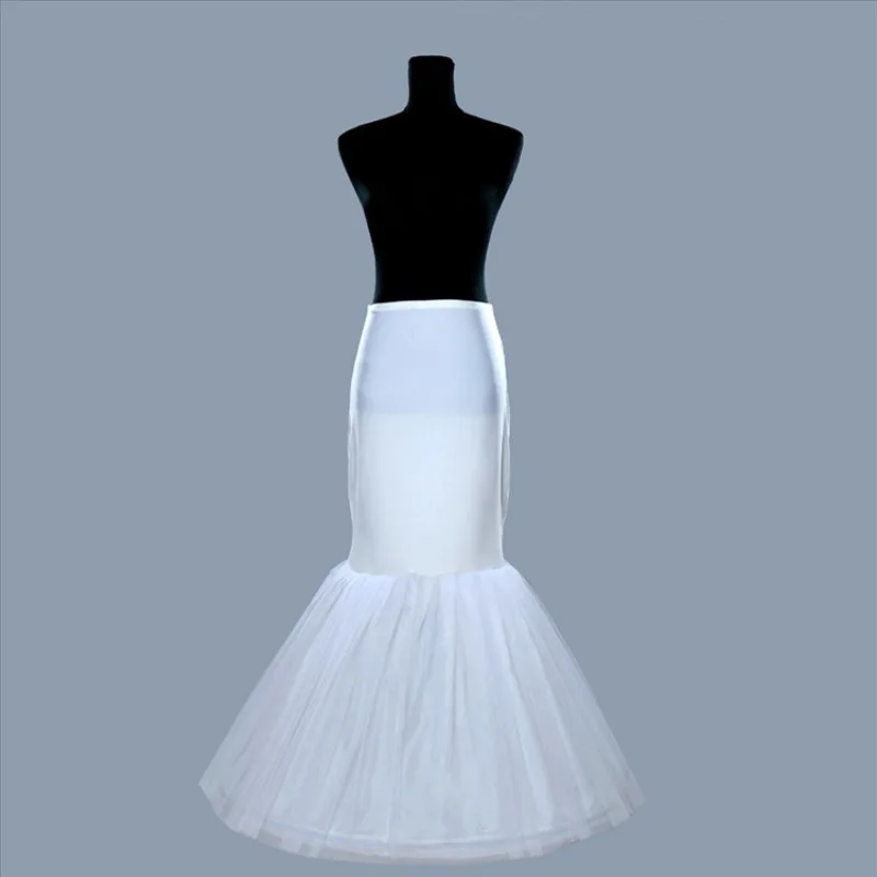 

Fairy Fish Tail Buttocks Wedding Dress Petticoat Tulle White Fluffy Under Skirts Sexy Bride Fairy Marriage Accessory