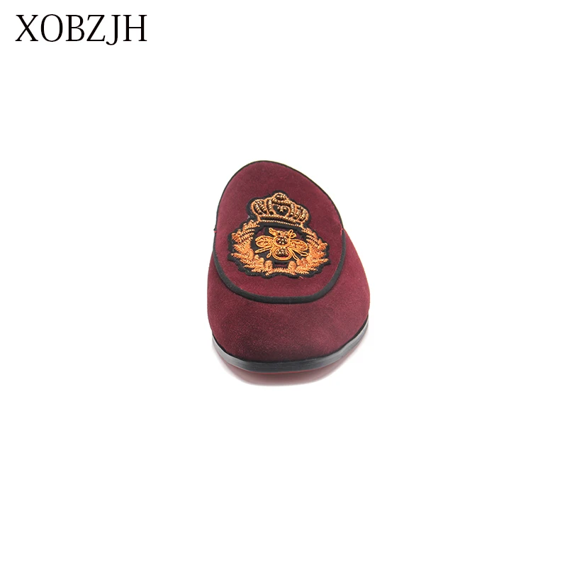 Новинка 2019 мужская обувь XOBZJH стильные мужские летние туфли ручной работы для