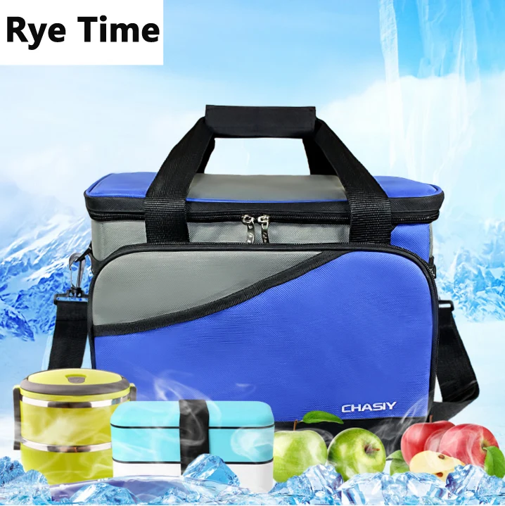 Эксклюзивная коричневая Термосумка с большим объемом на заказ сумка холодильник