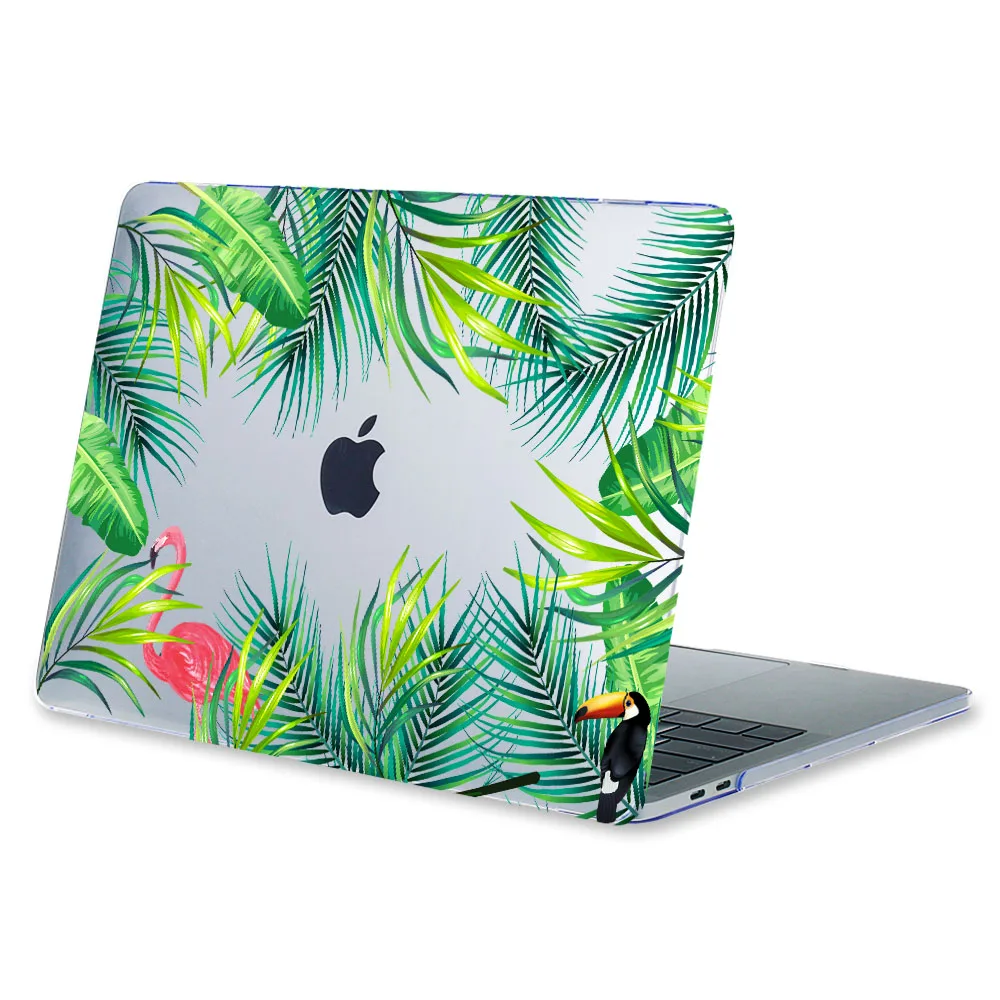 Ноутбук чехол для ноутбука Macbook 12 A1534 Macbook Pro 1" A1706 A1708 Air 13" A1466 A1369 A1932 retina 13 A1502 Фламинго Печатный жесткий чехол