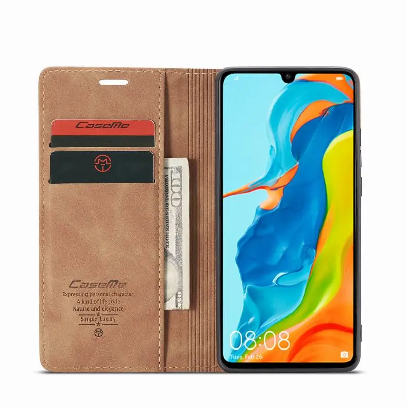 Кожаный чехол для huawei P30 Lite, откидная крышка, huawei P30 Pro, чехол-кошелек, Магнитный Роскошный чехол для huawei P30, чехол для телефона, Coque
