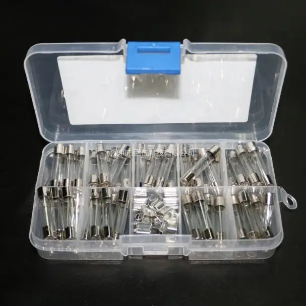 6x30 glass fuse tube set 250V 0.5A~30A high quality | Автомобили и мотоциклы